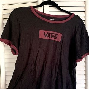 Vans Off the Wall logo t-shirt  Size Large